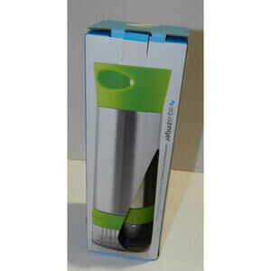 Aqua Zinger Flavor Infuser Flavored Water Fresh Fruit 20 oz Green NEW